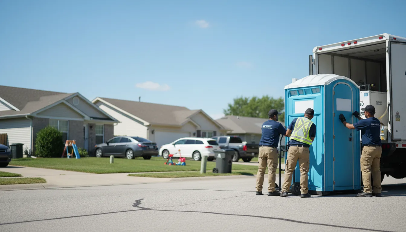 Standard Porta Potty Rentals in Fairdealing, MO near me